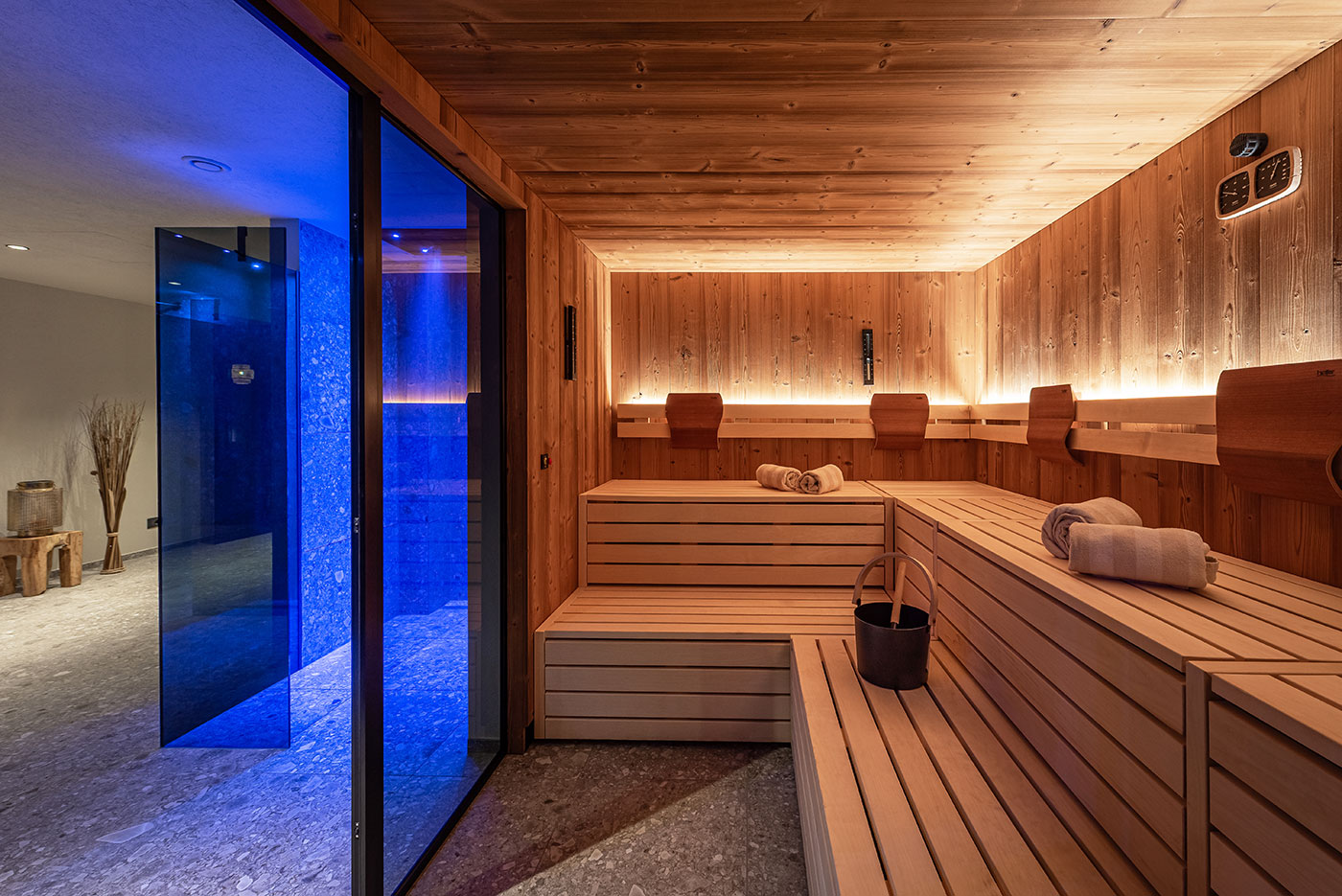 Finnische Sauna