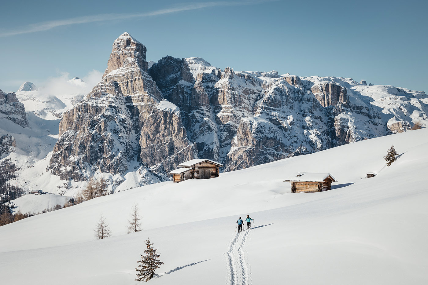 Schneeschuhwandern Corvara Alta Badia